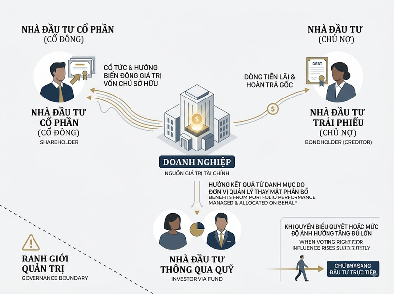 Đầu tư gián tiếp doanh nghiệp qua bản chất, hình thức và đặc điểm